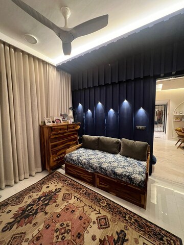 Living Room in 2 BHK Apartment at Hubtown Hillcrest, Andheri East – for Rent