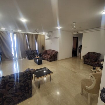 Living Room in 3 BHK Apartment at The Park Residency Andheri, Andheri West – for Rent