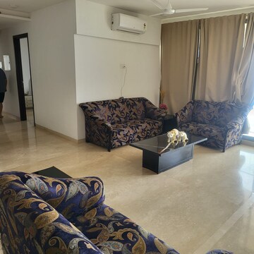 Living Room in 3 BHK Apartment at The Park Residency Andheri, Andheri West – for Rent