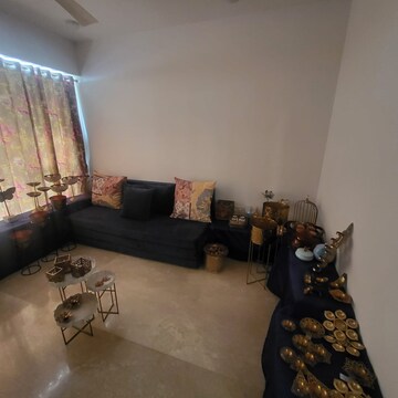 Living Room in 3 BHK Apartment at The Park Residency Andheri, Andheri West – for Rent