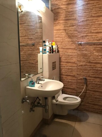 Bathroom in 1 BHK Builder Floor at Kalkaji – for Rent