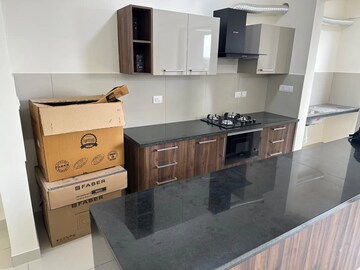 Kitchen in 3 BHK Apartment at Puravankara Purva Zenium, Hosahalli – for Rent