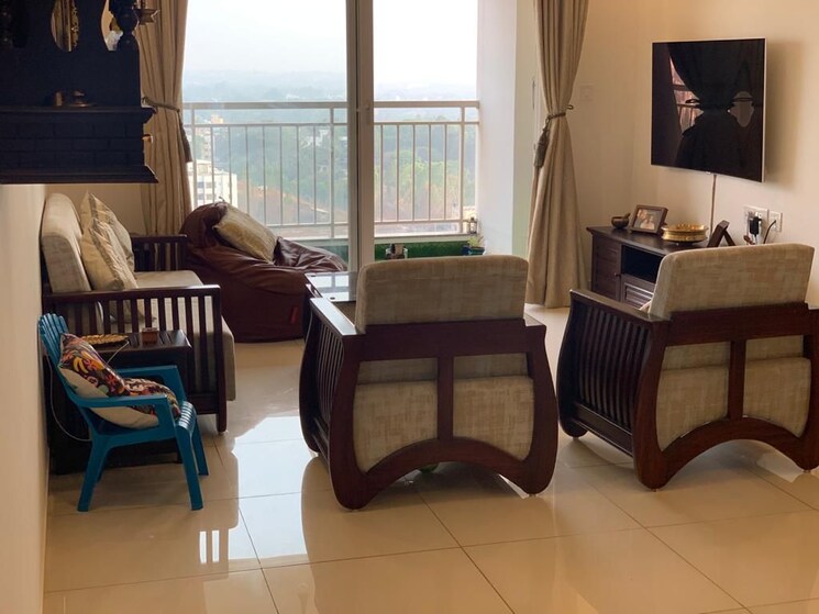 Living Room, purva-palm-beach 3 Bedroom 1676 Sq.Ft. Apartment In Hennur Road Bangalore 8690377