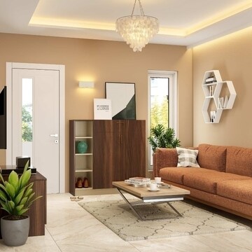 Living Room in 2 BHK Apartment at Eden Park At The Prestige City, Sarjapur Road – for Sale