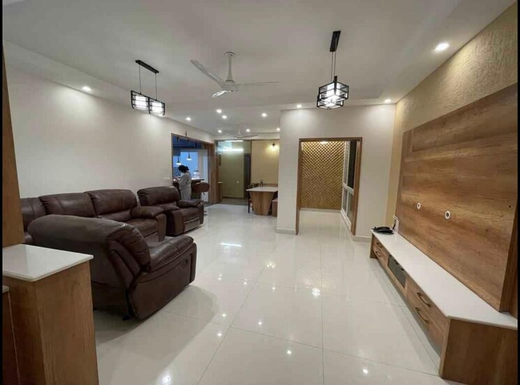 Living Room, g-corp-the-icon 3 Bedroom 2250 Sq.Ft. Apartment In Thanisandra Main Road Bangalore 8695061