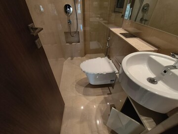 Bathroom in 3 BHK Apartment at Hiranandani Highland, Powai – for Rent