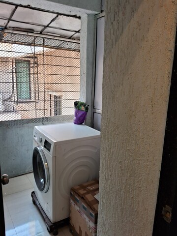 Balcony in 2 BHK Apartment at Neptune Living Point, Bhandup West – for Rent