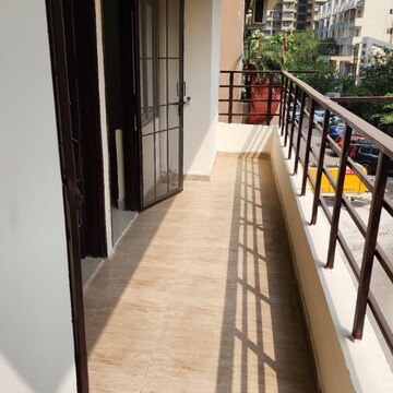 Balcony in 3 BHK Apartment at Vasu Fortune Residency, Raj Nagar Extension – for Rent