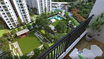 Balcony in 3 BHK Apartment at Aparna Sarovar Zicon, Nallagandla – for Sale