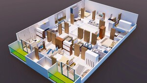 3 BHK Builder Floor For Sale in Anantham Homes, Sector 75