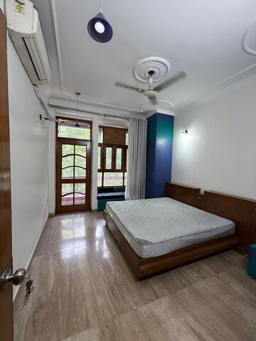 Living Room in 3 BHK Builder Floor at Gulmohar Park – for Rent