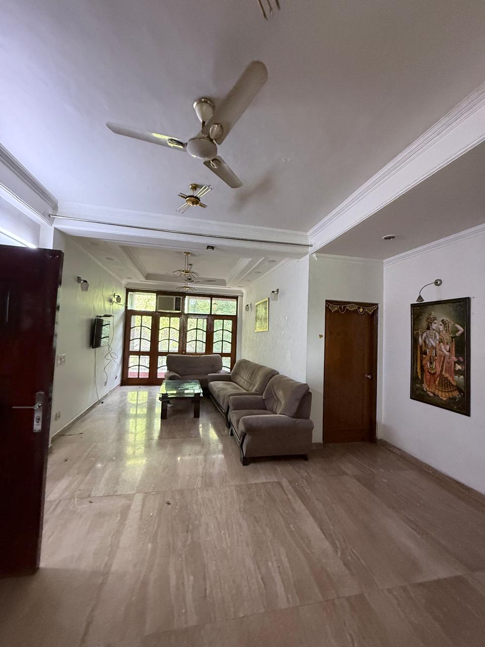 3 BHK + Pooja Room Builder Floor For Rent in Gulmohar Park