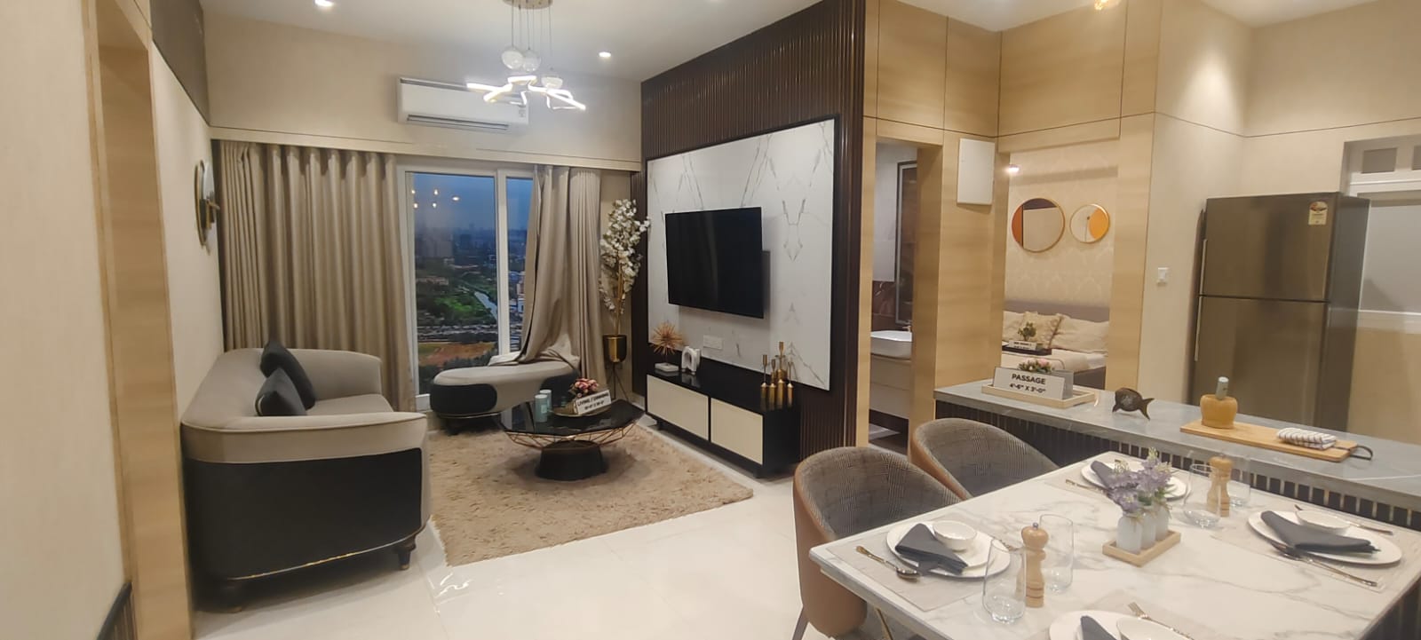 2 BHK 595 Sq.Ft. Apartment in Ruparel Urbana