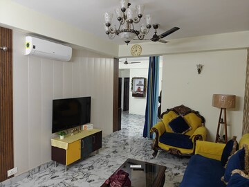 Living Room in 3 BHK Builder Floor at BPTP Park Elite Floors, Sector 85 – for Rent