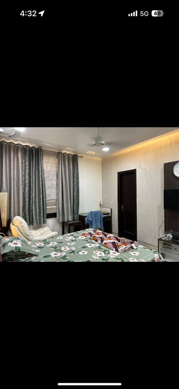 Bedroom, panchsheel park 4 Bedroom 300 Sq.Yd. Builder Floor In Panchsheel Park Delhi 8690762