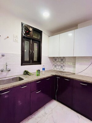 Kitchen in 2 BHK Builder Floor at RWA Tomar Colony, Mukundpur – for Sale