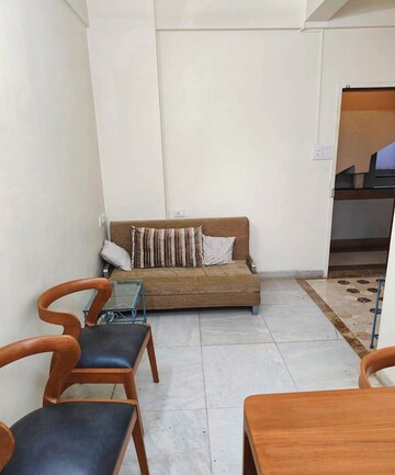 Living Room in 1 BHK Apartment at Bandra West – for Rent