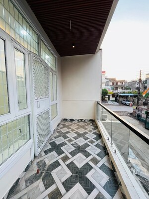 Balcony in 3 BHK Builder Floor at Srishti Greenfield Homes, Green Fields Colony – for Sale