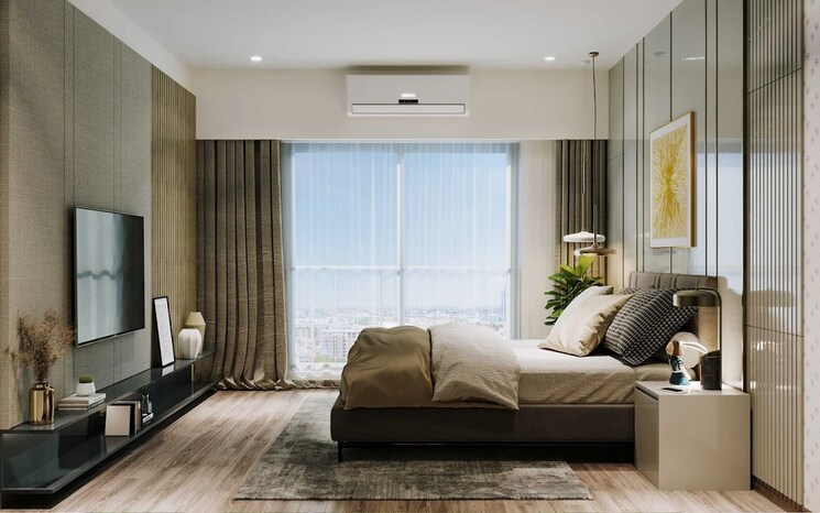 Living Room, godrej-bliss 4 Bedroom 3198 Sq.Ft. Apartment In Sector 150 Noida 8690894