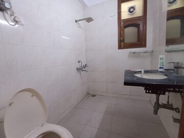 Bathroom in 2 BHK Builder Floor at Shanti Kunj – for Rent