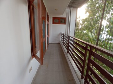 Balcony in 2 BHK Builder Floor at Shanti Kunj – for Rent
