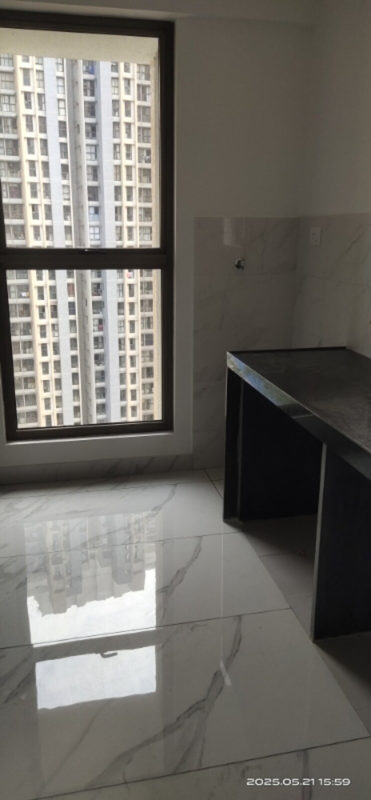 Kitchen, raymond-ten-x-vibes 1 Bedroom 426 Sq.Ft. Apartment In J K Gram Thane 8691134