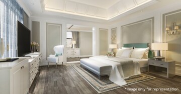 Bedroom in 3 BHK Apartment at Prestige Raintree Park, Whitefield – for Sale