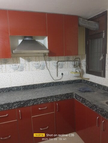 Kitchen in 3 BHK Apartment at Vishwakarma Colony – for Rent