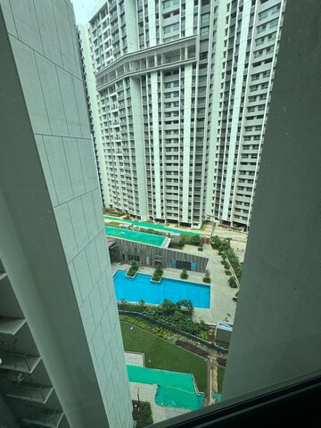 Balcony in 2 BHK Apartment at Kalpataru Immensa, Kolshet Road – for Rent