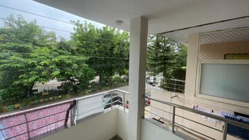 Balcony in 2 BHK Builder Floor at Indirapuram Shakti Khand 1 – for Rent