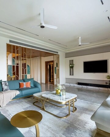 Living Room in 3.5 BHK Builder Floor at Sector 35 – for Sale