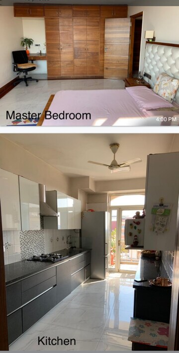 Kitchen in 3 BHK Apartment at DLF Richmond Park, Sector 43 – for Rent
