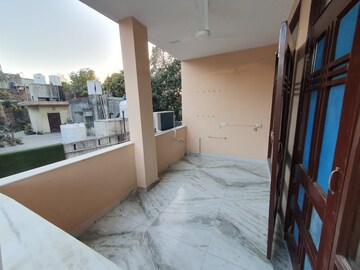 Balcony in 4 BHK Builder Floor at Sarvodaya Enclave – for Rent