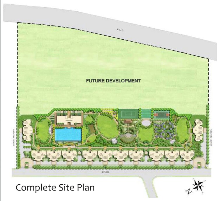 Master Plan, ats-homekraft-pious-hideaways 3 Bedroom 1400 Sq.Ft. Apartment In Sector 150 Noida 8691414