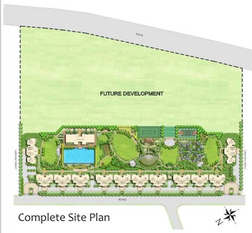 Master Plan in 3 BHK Apartment at ATS Homekraft Pious Hideaways, Sector 150 – for Sale