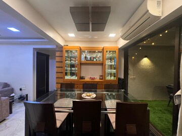 Living Room in 3 BHK Apartment at Crystal Avenue Andheri West, Andheri West – for Sale