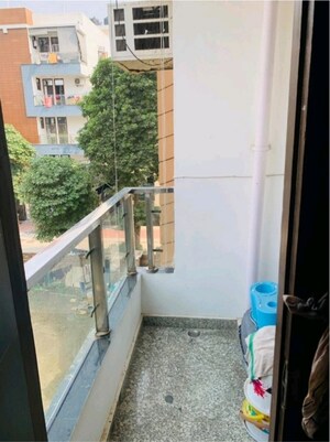 Balcony in 3 BHK Builder Floor at Shakti Khand 2 – for Sale