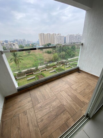 Balcony in 2 BHK Apartment at VJ YashOne Infinitee, Tathawade – for Rent