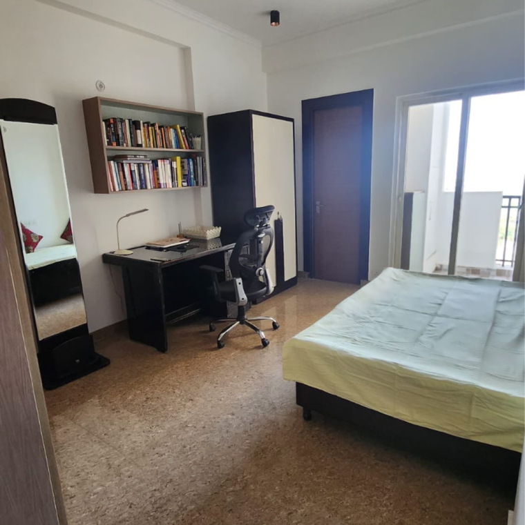 Bedroom, mks-la-royale 3 Bedroom 1650 Sq.Ft. Apartment In Indrapuram Ghaziabad 8691841