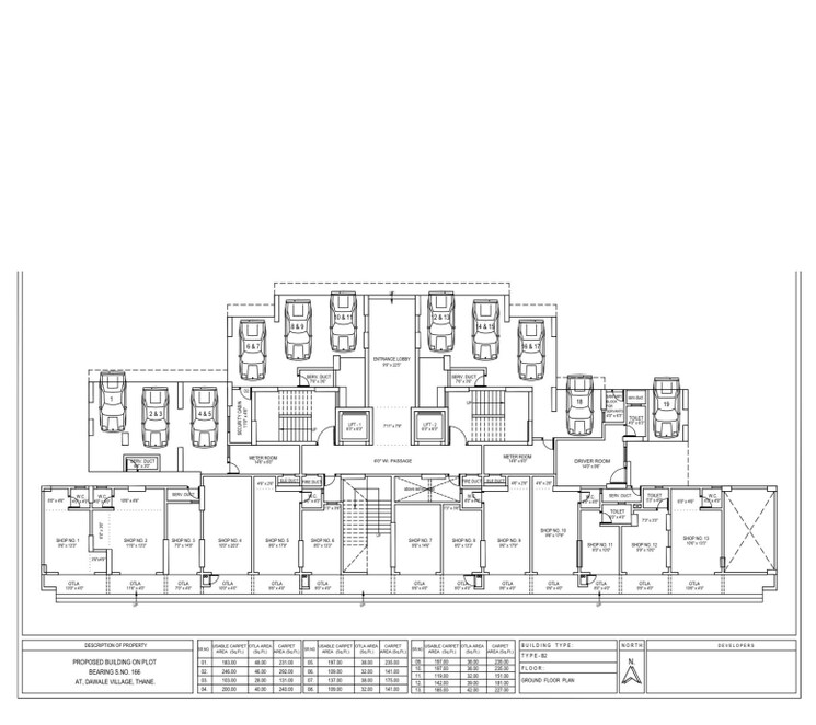 Floor Plan, shree-samruddhi-residency 1 RK 315 Sq.Ft. Apartment In Diva Thane 8691981