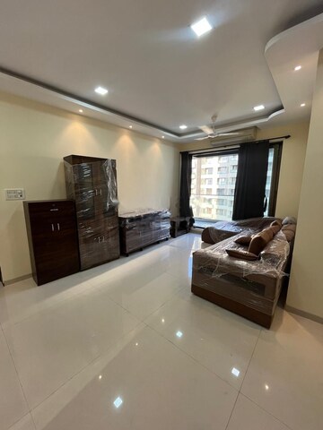 Living Room in 3 BHK Apartment at Adani Ten BKC, Bandra East – for Rent