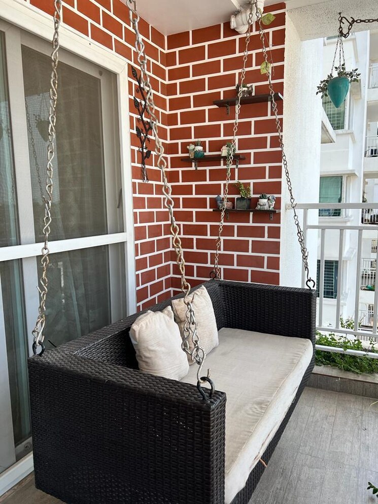 Balcony, svc-tree-walk 3 Bedroom 2050 Sq.Ft. Apartment In Kondapur Hyderabad 8691904