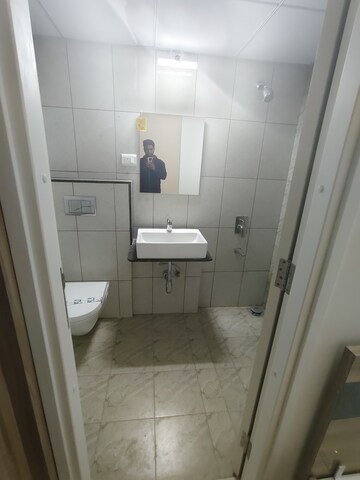 Bathroom in 3 BHK Apartment at Godrej Green Cove, Mahalunge – for Rent