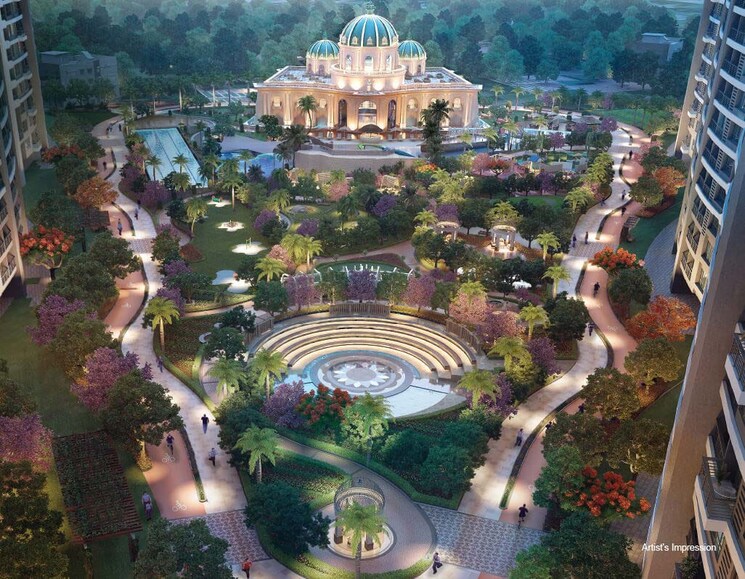 Master Plan, paradise-sai-world-empire 2 Bedroom 790 Sq.Ft. Apartment In Kharghar Navi Mumbai 8692134