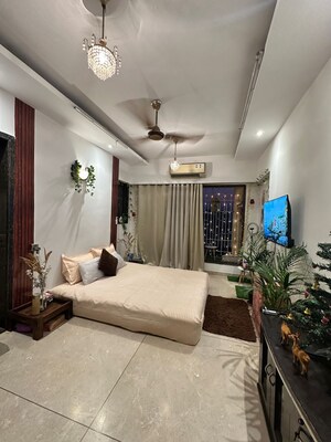 Living Room in 2 BHK Apartment at AP Panch Ritu, Powai – for Sale