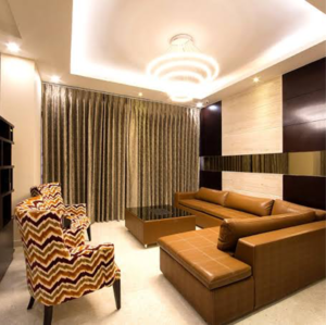 Living Room in 3 BHK Apartment at Ireo The Grand Arch, Sector 58 – for Sale