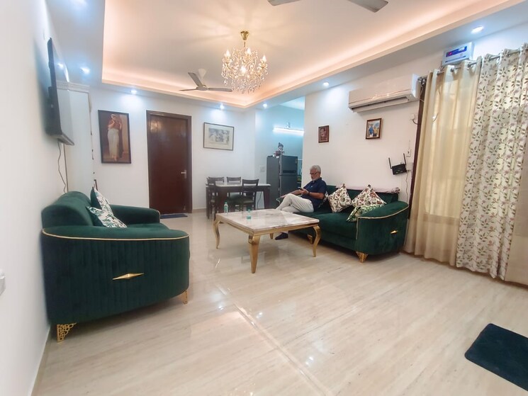 Living Room, saket 2 Bedroom 850 Sq.Ft. Builder Floor In Saket Delhi 8692267