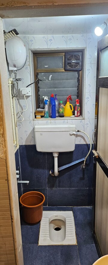 Bathroom in 2 BHK Apartment at Gulmarg Society, Chembur – for Rent