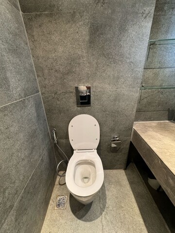 Bathroom in Studio Apartment at Galaxy Blue Sapphire Plaza, Sector 4 Greater Noida – for Rent