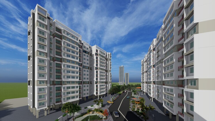 Exterior View, sai-shradha-the-green-crest 2 Bedroom 427 Sq.Ft. Apartment In Taloja Navi Mumbai 8692287